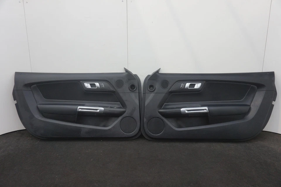 Front Driver & Passenger Interior Door Panel JR3B6323943 Ford Mustang GT 2015-23 - Image 1 of 4