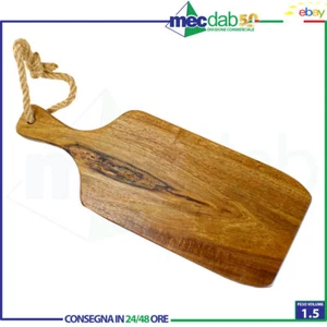 Tagliere In Legno Di Acacia Rettangolare Per Carne e Verdure - Leone - Foto 1 di 4
