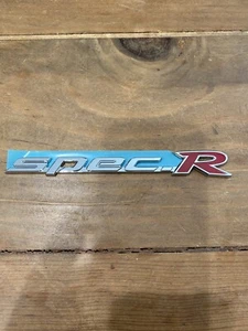 OEM Nissan 78896-91F01 Silvia S15 Spec R Emblem Chrome Badge JDM Genuine Part - Picture 1 of 2