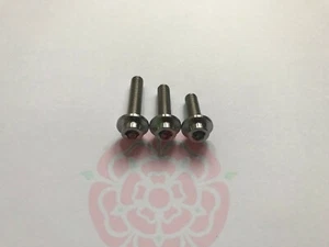 M6 Titanium Bolt Allen Key Head Flange Screw - Picture 1 of 2