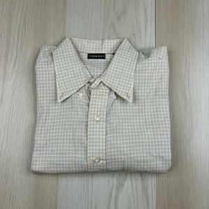 Gitman Bros kariertes kariertes Button Down Langarm Hemd Herren Größe L Large Vintage - Bild 1 von 13