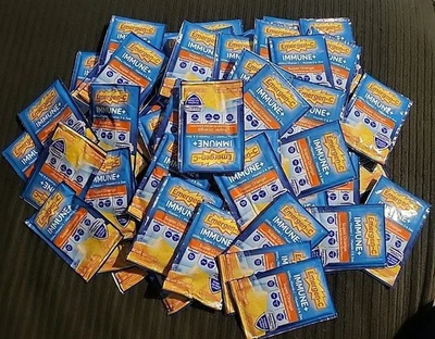 Emergen-C Immune + Vit. C, D & Zinc Super NARANJA, 89 paquetes en total ~EXP: 4/27+ Foto 1 de 3