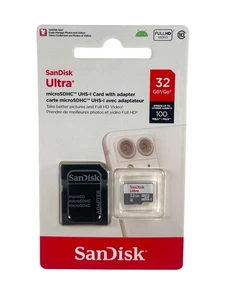SanDisk 32GB Ultra MicroSDHC Class 10 TF Flash SDHC Memory Card mobile 100Mb/s - Picture 1 of 4