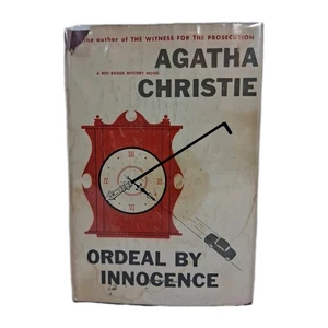 Agatha Christie, Ordeal by Innocence, 1958 First Edition, Red Badge Detective - Picture 1 of 18
