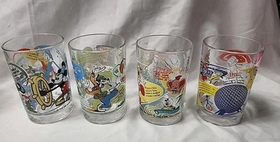 Juego completo de 4 tazas de vasos mágicos 100 años de Walt Disney World  Foto 1 de 4