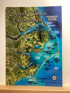 Outer Banks of North Carolina, Graveyard of the Atlantic: - Vintage Postcard - Picture 1 of 3