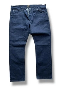 Enzo Jeans Men’s Dark Blue Denim Straight Leg – Size 40/31 Reg 5 Pocket Classic - Picture 1 of 14
