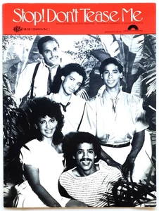 DeBarge - Stop! Don't Tease Me - 1982 Original USA Sheet Music - Picture 1 of 1