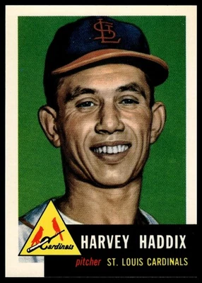 1991 Topps Archives 1953 #273 Harvey Haddix - Image 1 of 2