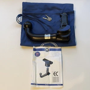 Barra de remolque desmontable Tow Trust 6716 cuello de cisne ACS 61, bola de remolque 55R-01 0361 - Imagen 1 de 6