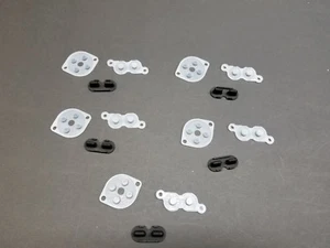 15 SETS NINTENDO NES CONTROLLER SILICONE BUTTON PADS REPAIR PARTS HIGH QUALITY - Picture 1 of 1