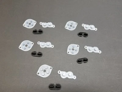 CLASSICGAMESOURCE 5 HIGH QUALITY NINTENDO NES CONTROLLER SILICONE BUTTON PADS REPAIR PARTS KIT D11
