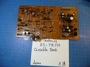 Technics RS-TR170 Cassette Deck Replacement Parts Main Cir Board - Picture 1 of 4