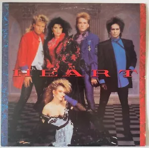 Heart Heart (self titled) 1985 Orig Vinyl LP Lyric Inner With What About Love - Foto 1 di 6