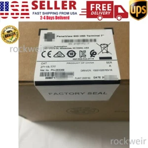 2711R-T7T PANELVIEW 800 7-INCH HMI TERMINAL 2711R-T7T 1pcs - Picture 1 of 4