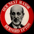 1983 Bernard Edward Epton 3 1/2" Political Pinback Rep. Chicago Mayor Candidate