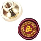 wiccan  Wax Seal Stamp Brass Head Replacement, Gold, 25mm Copper Seals