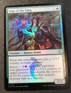 Sage Of The Fang - Foil - TDM - MTG - EN - NM - 0155 - Picture 1 of 1