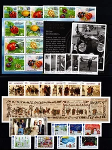 ALDERNEY 2014 AÑO COMPLETO SET CONMEMORATIVOS 5 JUEGOS + 3 MINISHOJAS MNH - Imagen 1 de 1