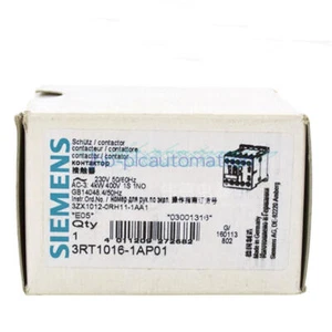 1piece NEW SIEMENS 3RT1016-1AP01 3RT1016 1AP01 50/60HZ 230V CONTACTOR - Picture 1 of 1