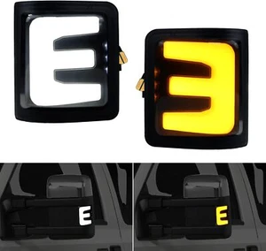 Side Mirror Turn Signal Light Running Lamp For 08-16 Ford F250-F550 Super Duty - Foto 1 di 6