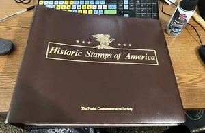 Historic Stamps Of America From The Postal Commemorative Society 82 Stamps - Picture 1 of 16