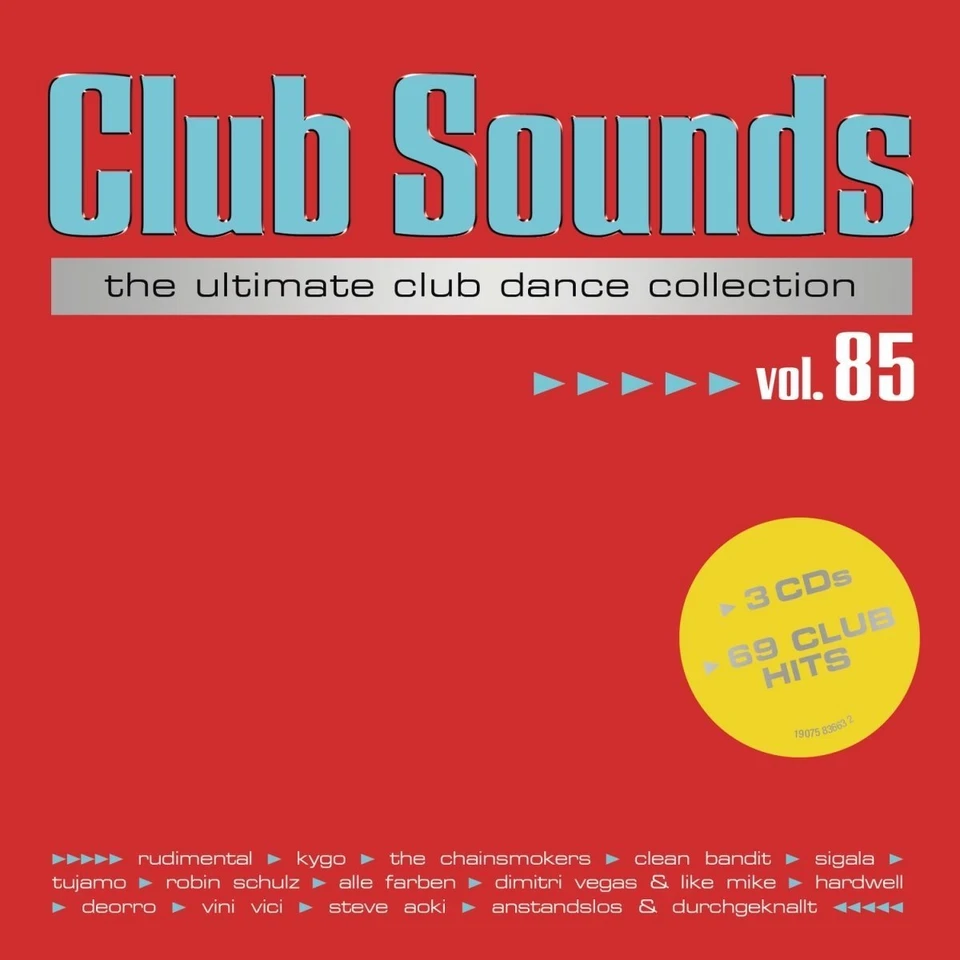 CLUB SOUNDS,VOL.85  3 CD NEU  - Bild 1 von 1