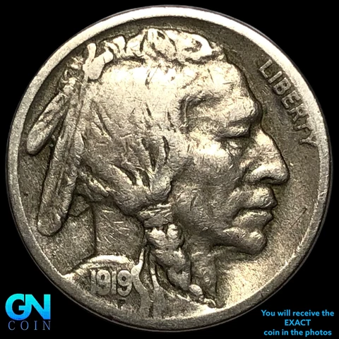1919 S Buffalo Nickel #E6200 Cover