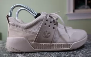 Timberland Kiri Beige Lace Up Trainer Sneaker Women’s US Size 7.5 NWOT - Picture 1 of 8
