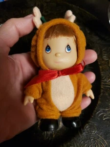 Precious moments hi babies ornamento bambola 4" renna - Foto 1 di 9