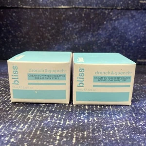 2X Bliss Drench & Quench Cream to Water Hydrator Moisturizer 0.5 Oz - Picture 1 of 5