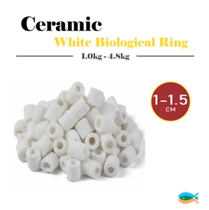 Brand New Filters Media Ceramic Biological Ring Fish Tank Pond - Picture 1 of 2