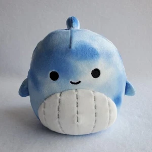 Squishmallow SAMIR la BALLENA 5" peluche AZUL de caja set 8 paquete nuevo sin etiquetas suave lindo - Imagen 1 de 8