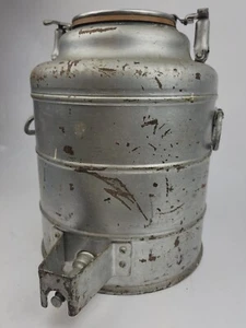 Antique Stanley Thermal Jug 3312 Insulated Jug Push Button Landers Frary & Clark - Picture 1 of 18