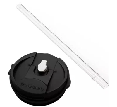 FROSTBUDDY TO-GO BUDDY DRINKING LID W/STRAW 100% LEAK PROOF