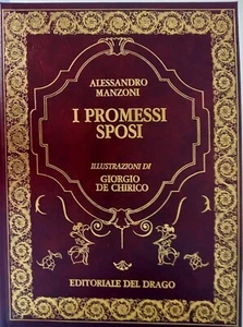 I PROMESSI SPOSI ALESSANDRO MANZONI ILLUSTRATI DA GIORGIO DE CHIRICO CON SCATOLA - Foto 1 di 12