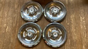 OEM Genuine 1970 14" Chevy Camaro RS SS Hubcap Wheel Cover Set Of 4 NOS - Picture 1 of 10