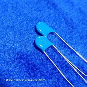 2 x 47pF 47 0.047nF 1KV High Voltage Ceramic Capacitors ±10% Size 5mm - Picture 1 of 4