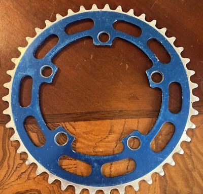 PIÑÓN CADENA VINTAGE SUGINO AZUL 44t Old School BMX Usado Foto 1 de 3