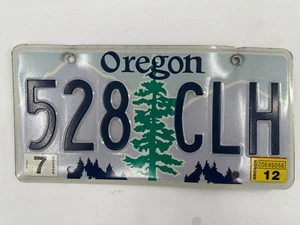 Single Oregon License Plate 528 CLH Collectable B - Picture 1 of 6