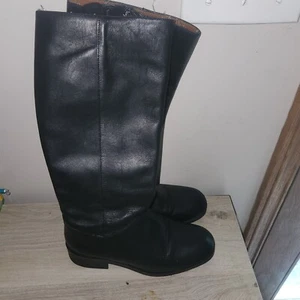 Botas de montar Software by Vittorio Ricci Tory de cuero negro estilo clásico talla 7M - Imagen 1 de 14