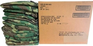 USGI Poncho Liner Woobie Woodland Camo- NEW - (Made in USA) with Tag - Picture 1 of 5
