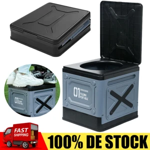Campingtoilette Faltbar Klo Tragbare Mobile Toilette Campingklo Trockentoilette - Bild 1 von 15
