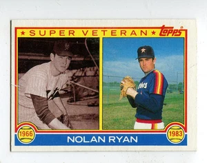 1983 Topps #361 Nolan Ryan New York Mets / Houston Astros - Foto 1 di 1