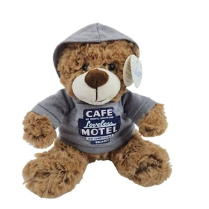 Wishpets Honigbär Plüsch mit Loveless Cafe Motel Hoodie Nashville Souvenir - Bild 1 von 10
