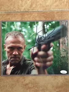 The Walking Dead - Michael Rooker handsigniert 8x10 JSA authentisch - Bild 1 von 2