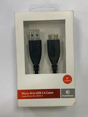 Micro USB 3.0 Cable High Speed Data SYNC For HDD Portable External Hard Drive - Image 1 of 4