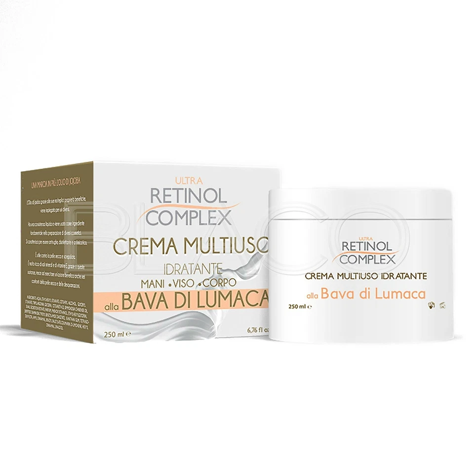 Ultra Retinol Complex Crema Multiuso Bava di Lumaca - 250ml