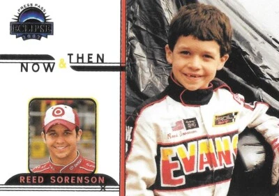 2007 Press Pass Eclipse - Now & Then #63 Reed Sorenson NASCAR Auto Racing Card - Image 1 of 4