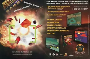 1998 2pg Print Ad of Armor Command PC game advertisement - Picture 1 of 2